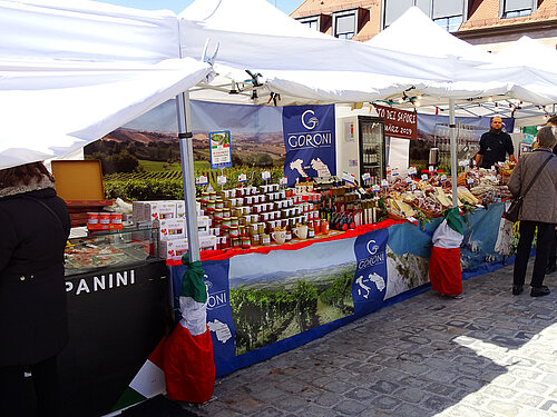 Italienischer Markt in Nürnberg